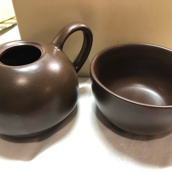 3 Piece Tea Set Plaid tea rest in box - Picture 10 of 13